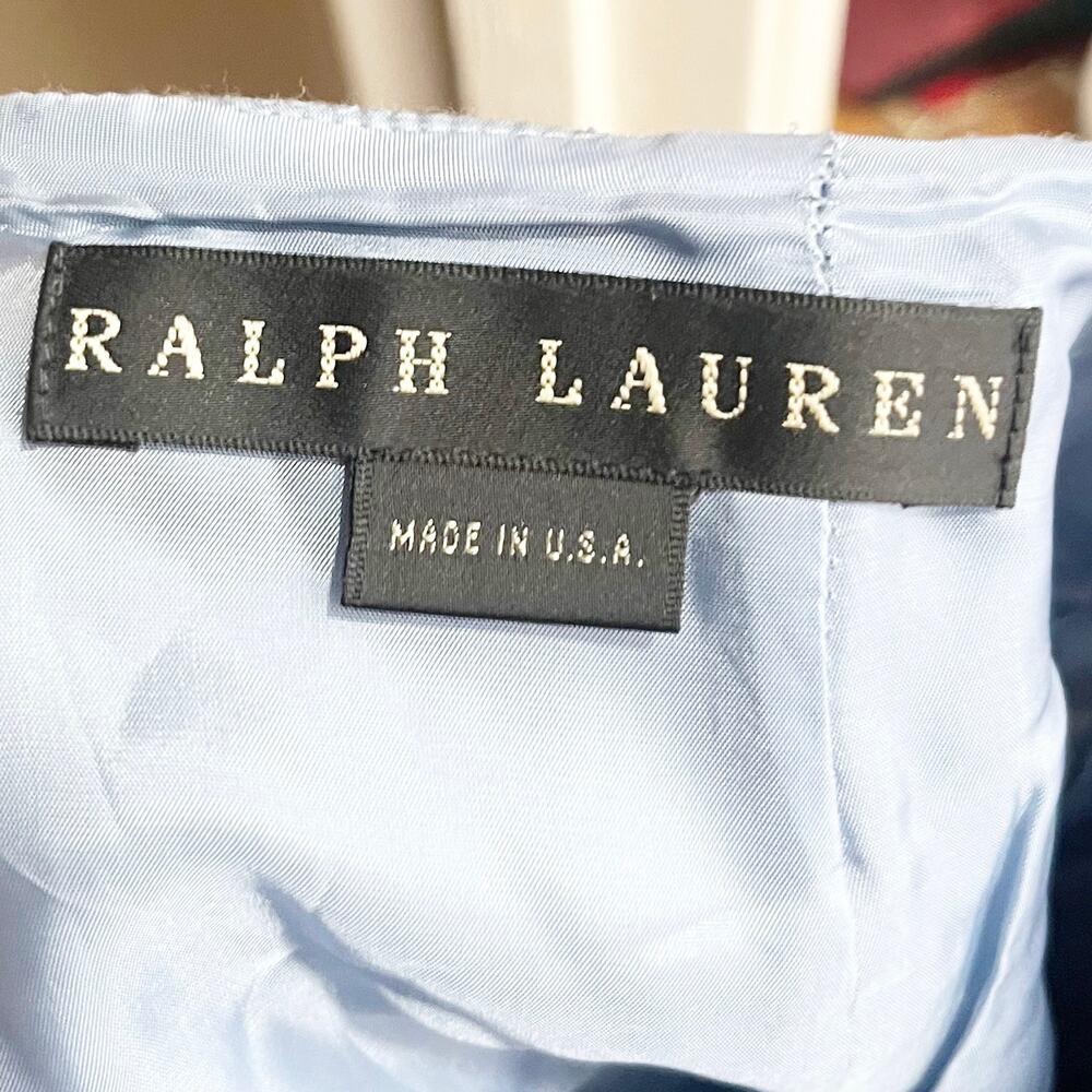 Ralph Lauren Black Label 100% Wool Quiet Luxury Pencil Skirt Old Money Career - Picture 8 of 10
